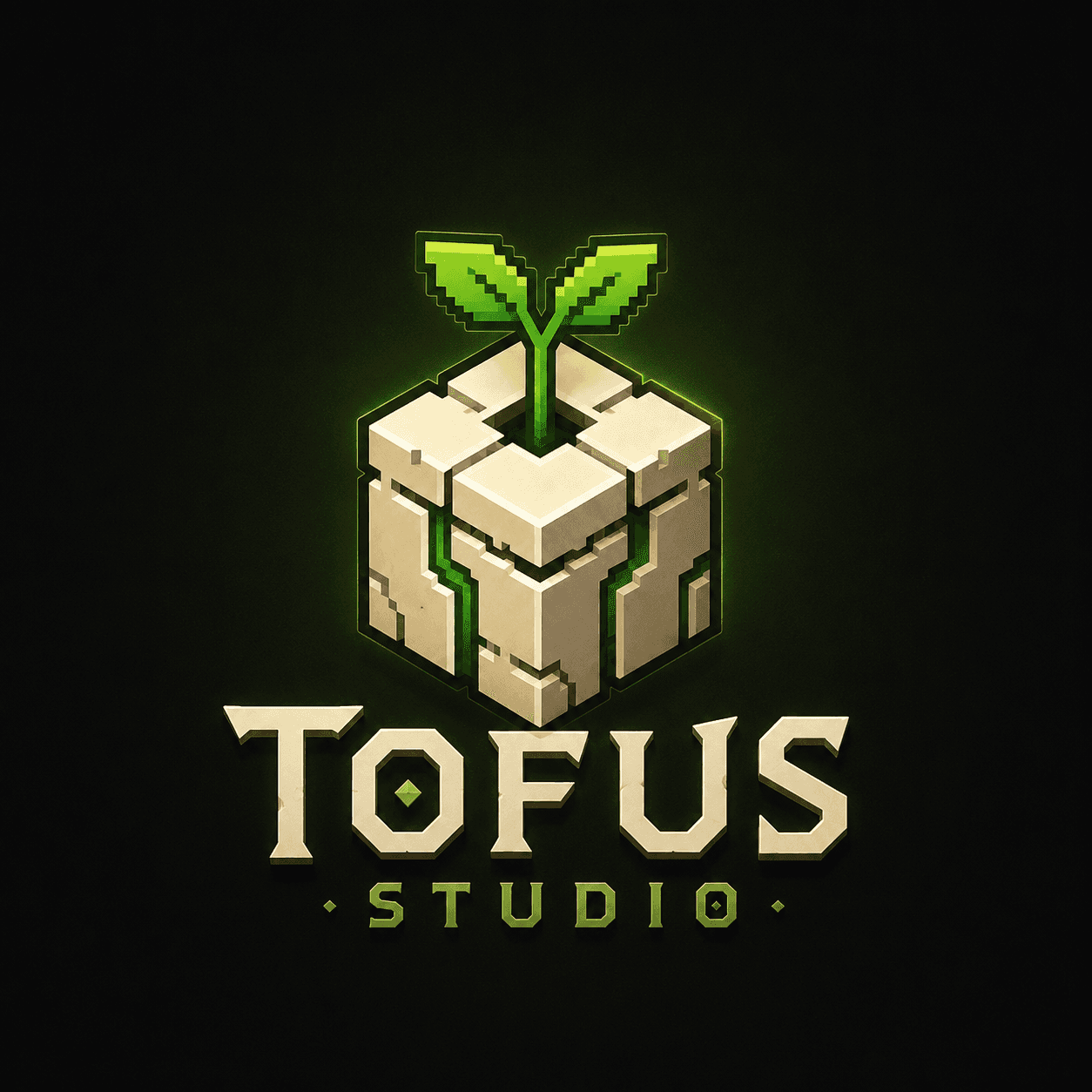 Logotipo completo da Tofus Studio